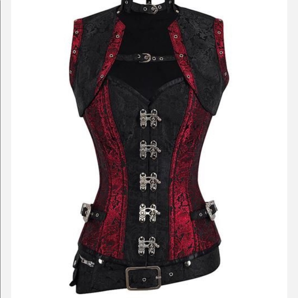 NEW with tags Fashion steel bone coset